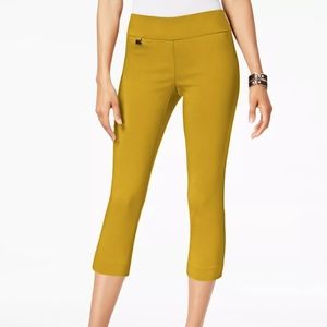 ALFANI Pull-on, Tummy Control Capri Pants: size 14